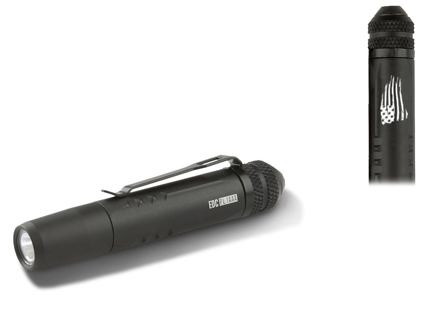 5.11 Tactical LED PL 1AAA Flashlight 23m, Laser Engraved, Black - Choose Image