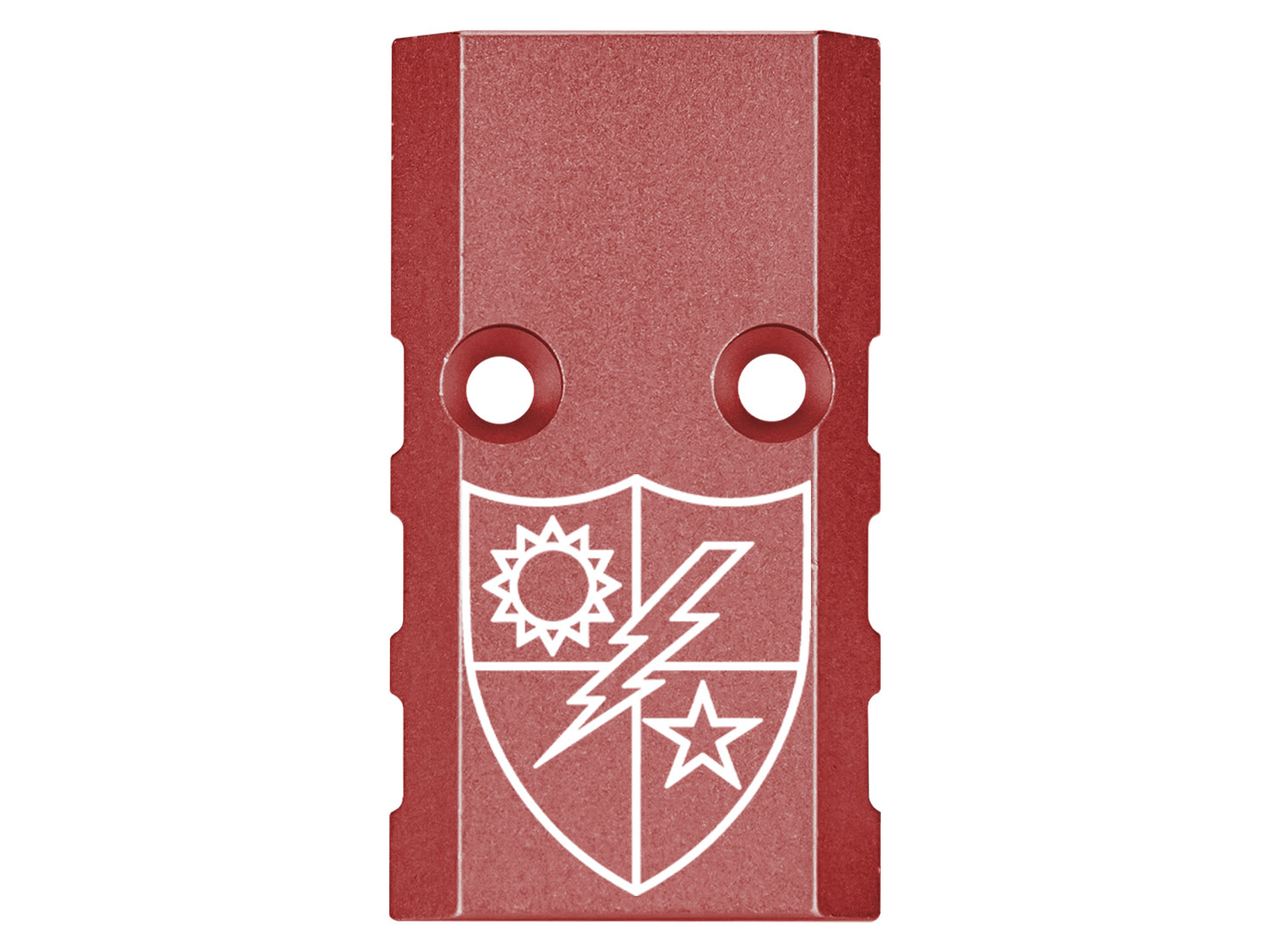 NDZ Springfield Echelon 4.5F 4.0C Aluminum Optic VIS Cover Plate Engraved Red - Picture 9 of 87