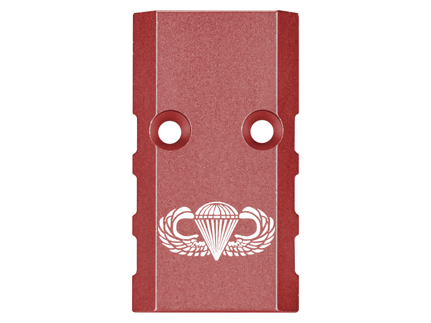 NDZ Springfield Echelon 4.5F 4.0C Aluminum Optic VIS Cover Plate Engraved Red - Picture 11 of 87