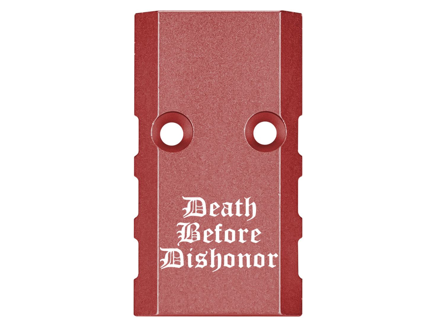NDZ Springfield Echelon 4.5F 4.0C Aluminum Optic VIS Cover Plate Engraved Red - Picture 18 of 87