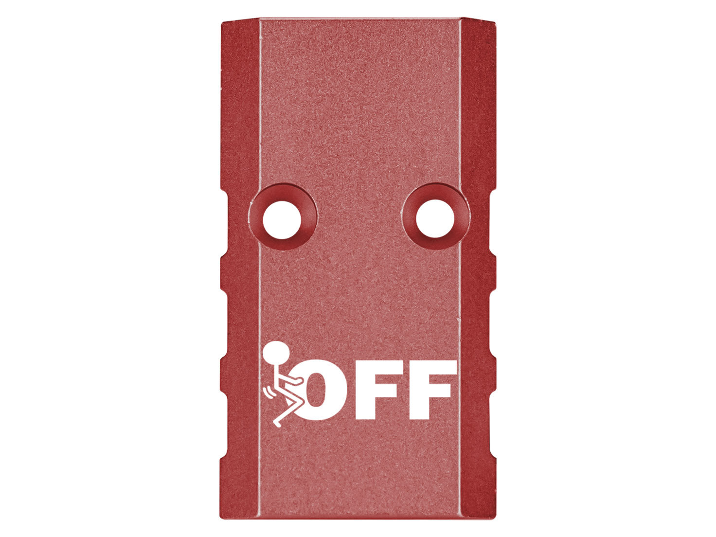 NDZ Springfield Echelon 4.5F 4.0C Aluminum Optic VIS Cover Plate Engraved Red - Picture 70 of 87