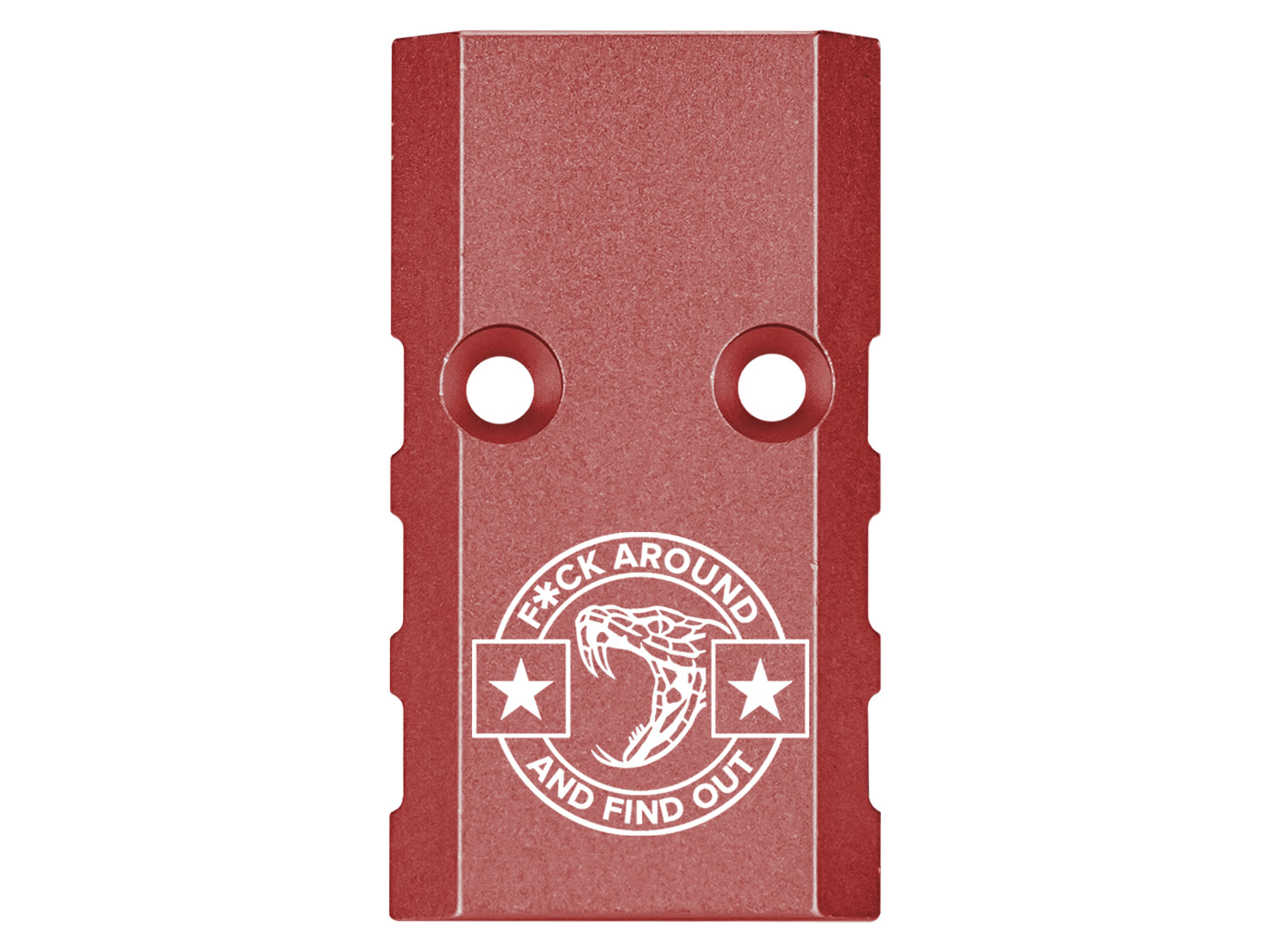 NDZ Springfield Echelon 4.5F 4.0C Aluminum Optic VIS Cover Plate Engraved Red - Picture 72 of 87