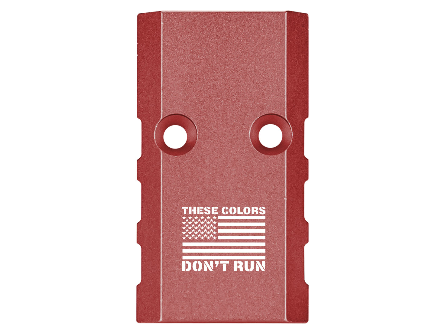 NDZ Springfield Echelon 4.5F 4.0C Aluminum Optic VIS Cover Plate Engraved Red - Picture 85 of 87