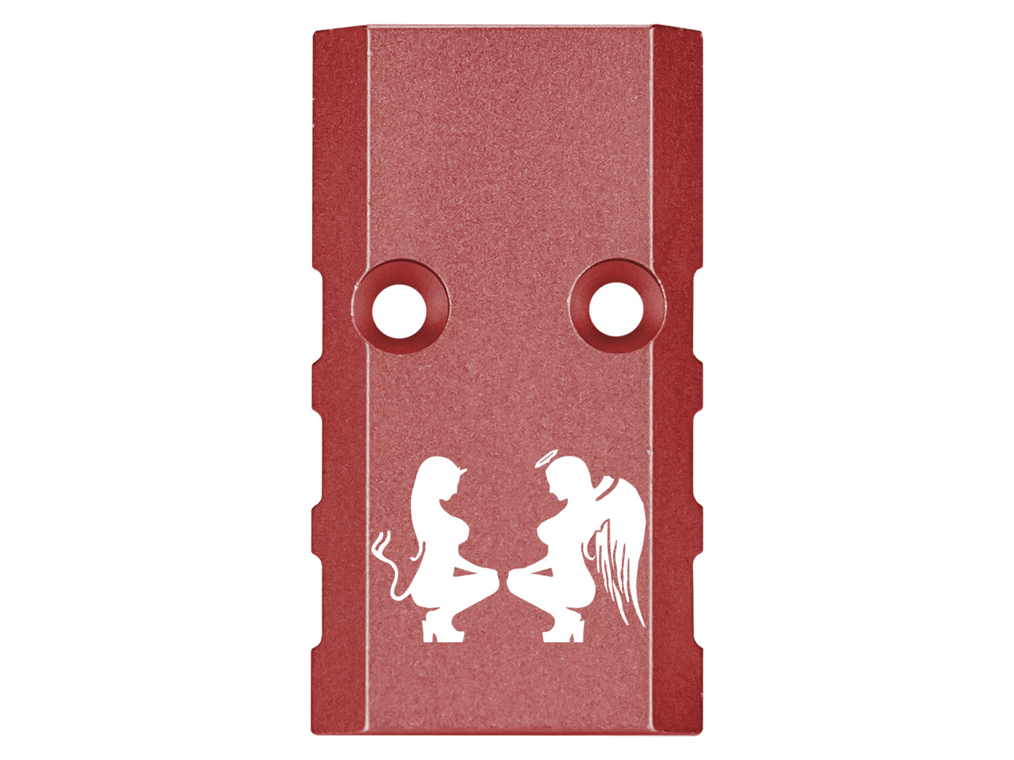 NDZ Springfield Echelon 4.5F 4.0C Aluminum Optic VIS Cover Plate Engraved Red - Picture 31 of 87