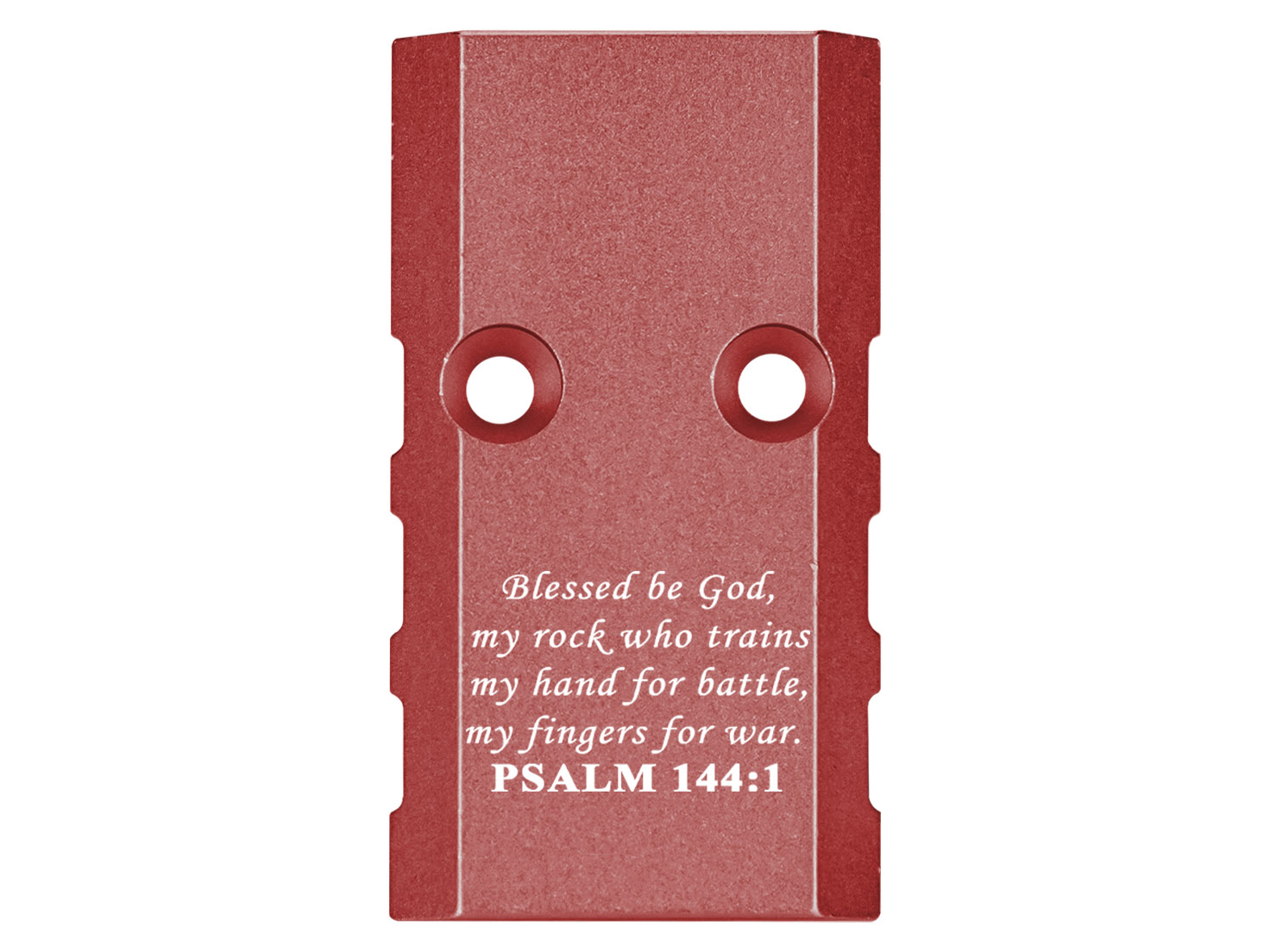 NDZ Springfield Echelon 4.5F 4.0C Aluminum Optic VIS Cover Plate Engraved Red - Picture 53 of 87