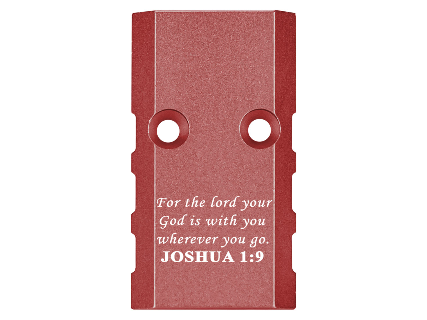 NDZ Springfield Echelon 4.5F 4.0C Aluminum Optic VIS Cover Plate Engraved Red - Picture 54 of 87