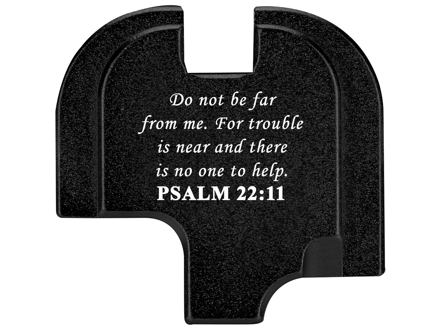for Springfield Echelon Rear Slide Cover Plate Aluminum Engraved