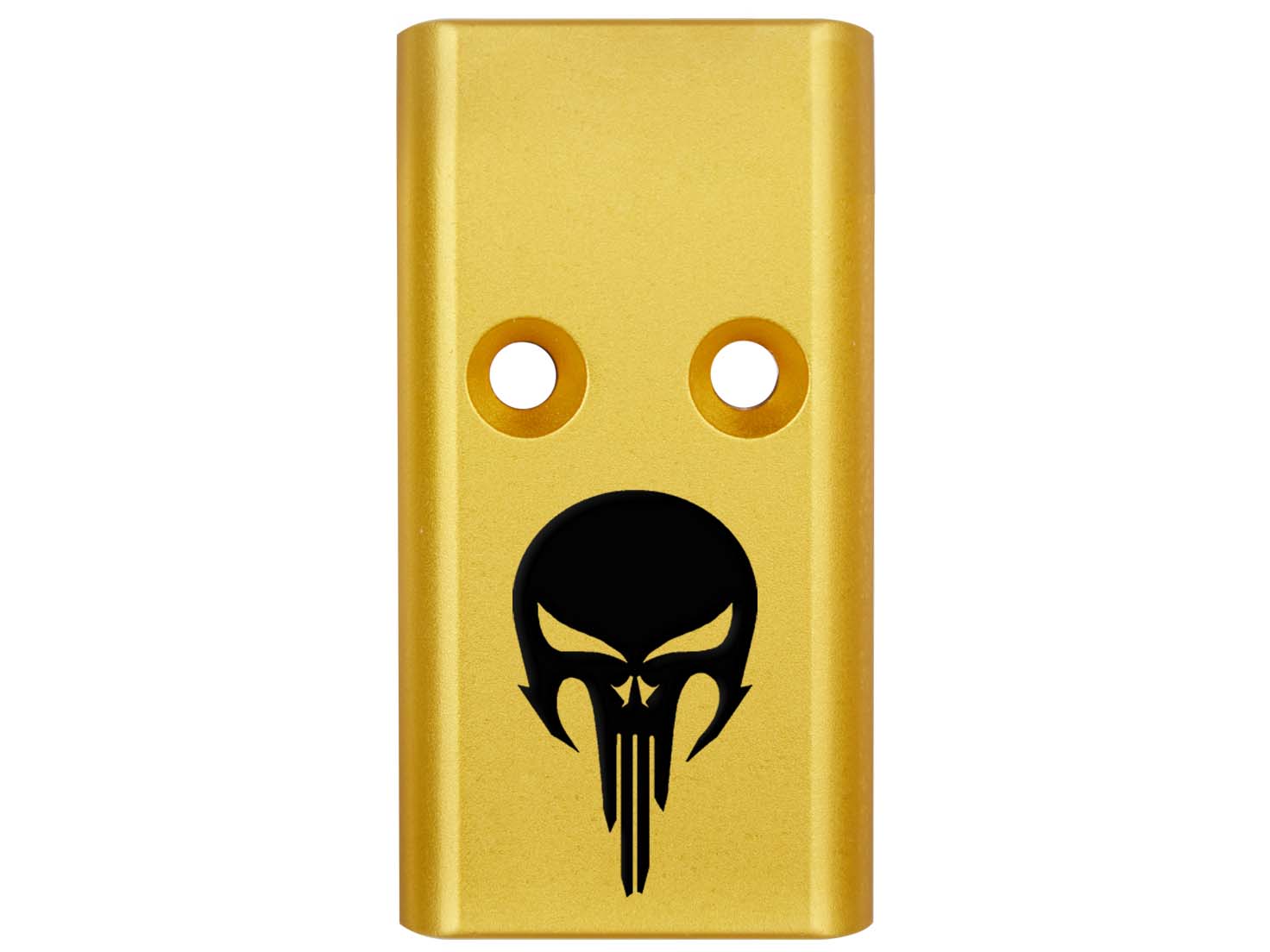 thumbnail image 2 of NDZ Performance Brass 3D Slide Cover Plate For Glock Gen 5 – Grim Reaper Engraving 2 of 6
