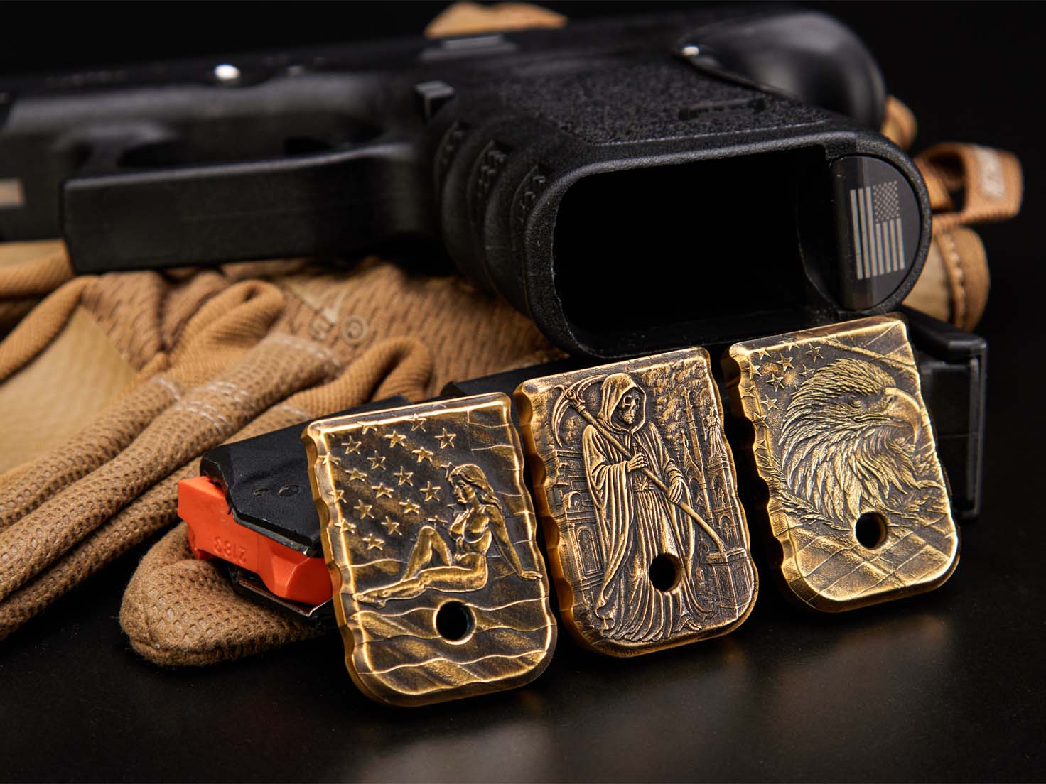 NDZ Glock Gen 1-5 Rear Plate Banner