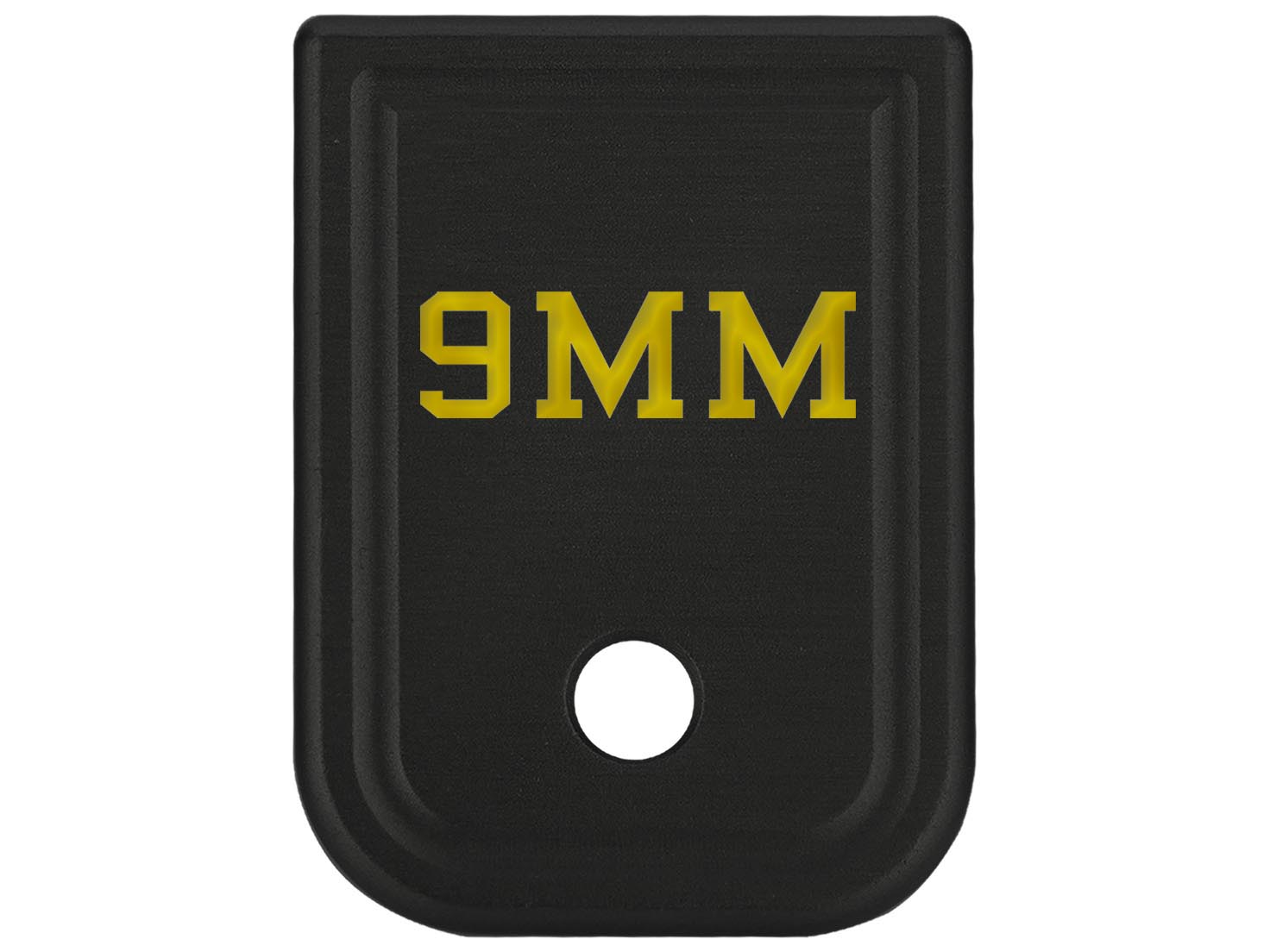 NDZ Glock Gen 1-4 17 19 22 23 26 45 Magazine Base Plate Aluminum Gold Engraved - Picture 13 of 71