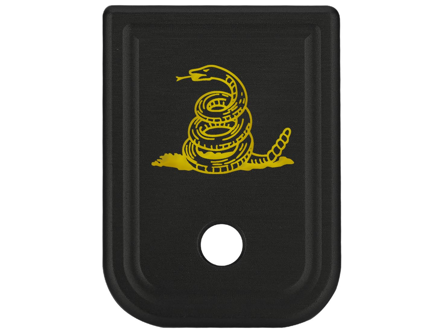 NDZ Glock Gen 1-4 17 19 22 23 26 45 Magazine Base Plate Aluminum Gold Engraved - Picture 16 of 71