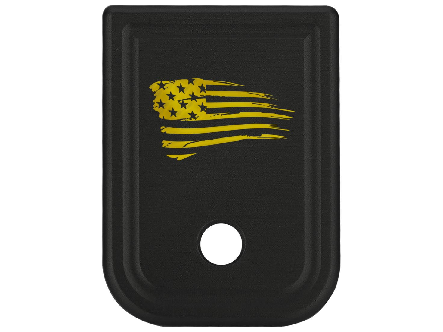NDZ Glock Gen 1-4 17 19 22 23 26 45 Magazine Base Plate Aluminum Gold Engraved - Picture 52 of 71