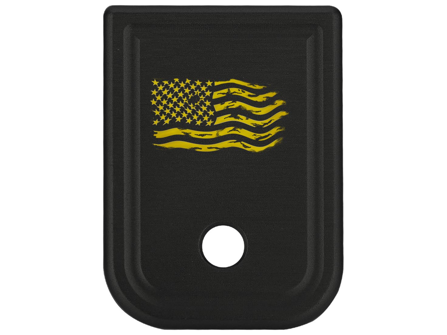 NDZ Glock Gen 1-4 17 19 22 23 26 45 Magazine Base Plate Aluminum Gold Engraved - Picture 55 of 71