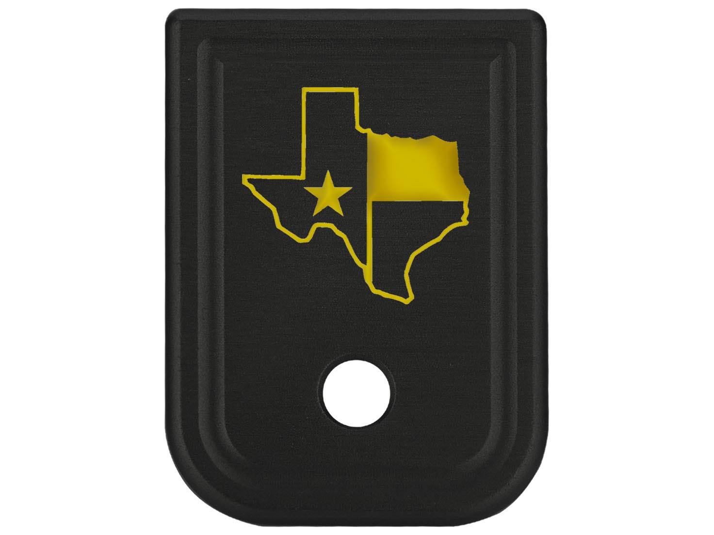 NDZ Glock Gen 1-4 17 19 22 23 26 45 Magazine Base Plate Aluminum Gold Engraved - Picture 29 of 71