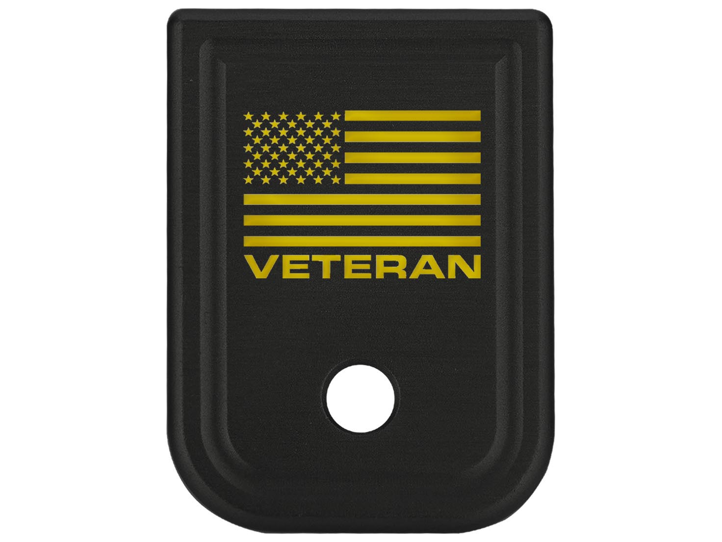 NDZ Glock Gen 1-4 17 19 22 23 26 45 Magazine Base Plate Aluminum Gold Engraved - Picture 33 of 71