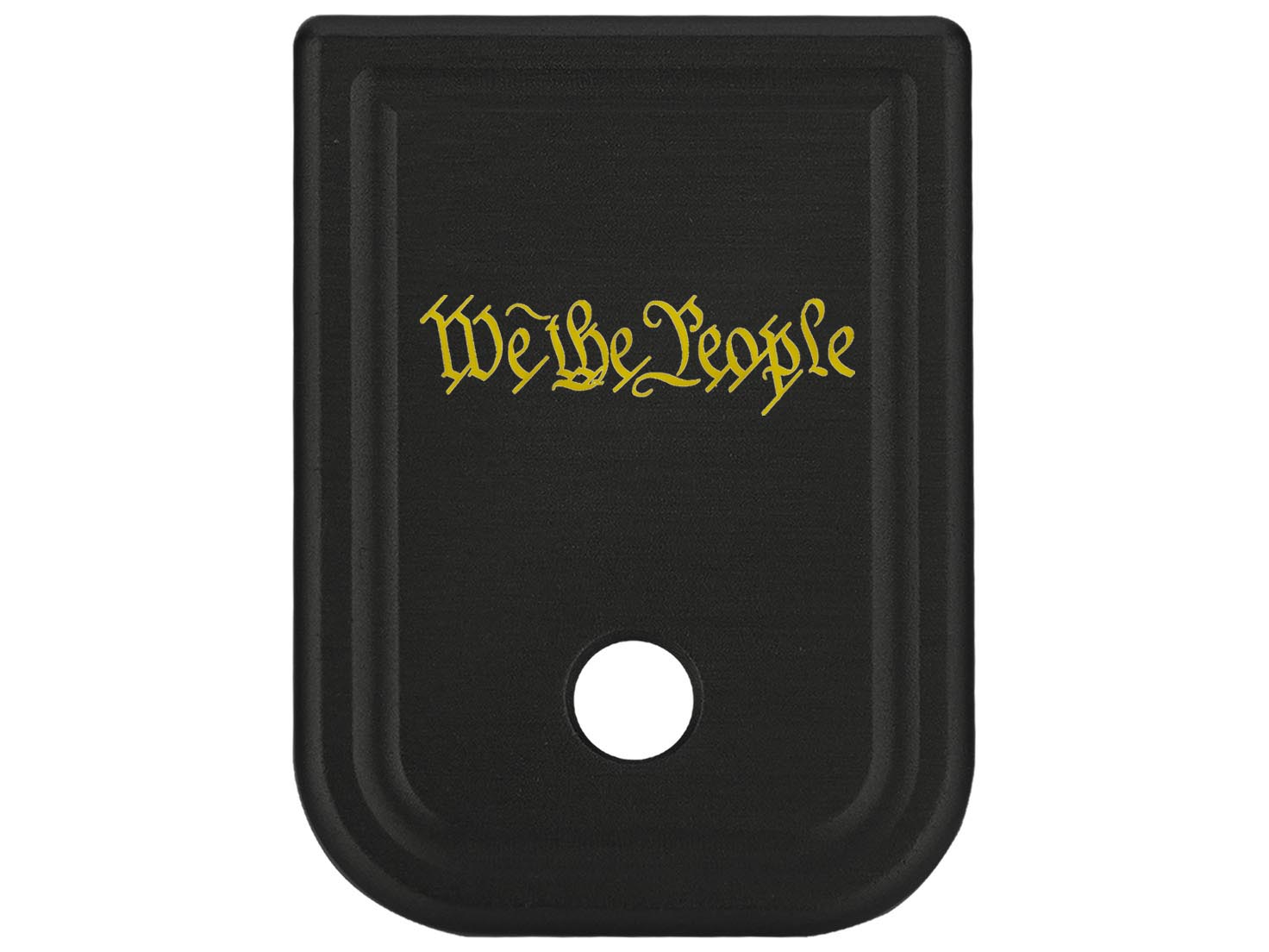 NDZ Glock Gen 1-4 17 19 22 23 26 45 Magazine Base Plate Aluminum Gold Engraved - Picture 35 of 71