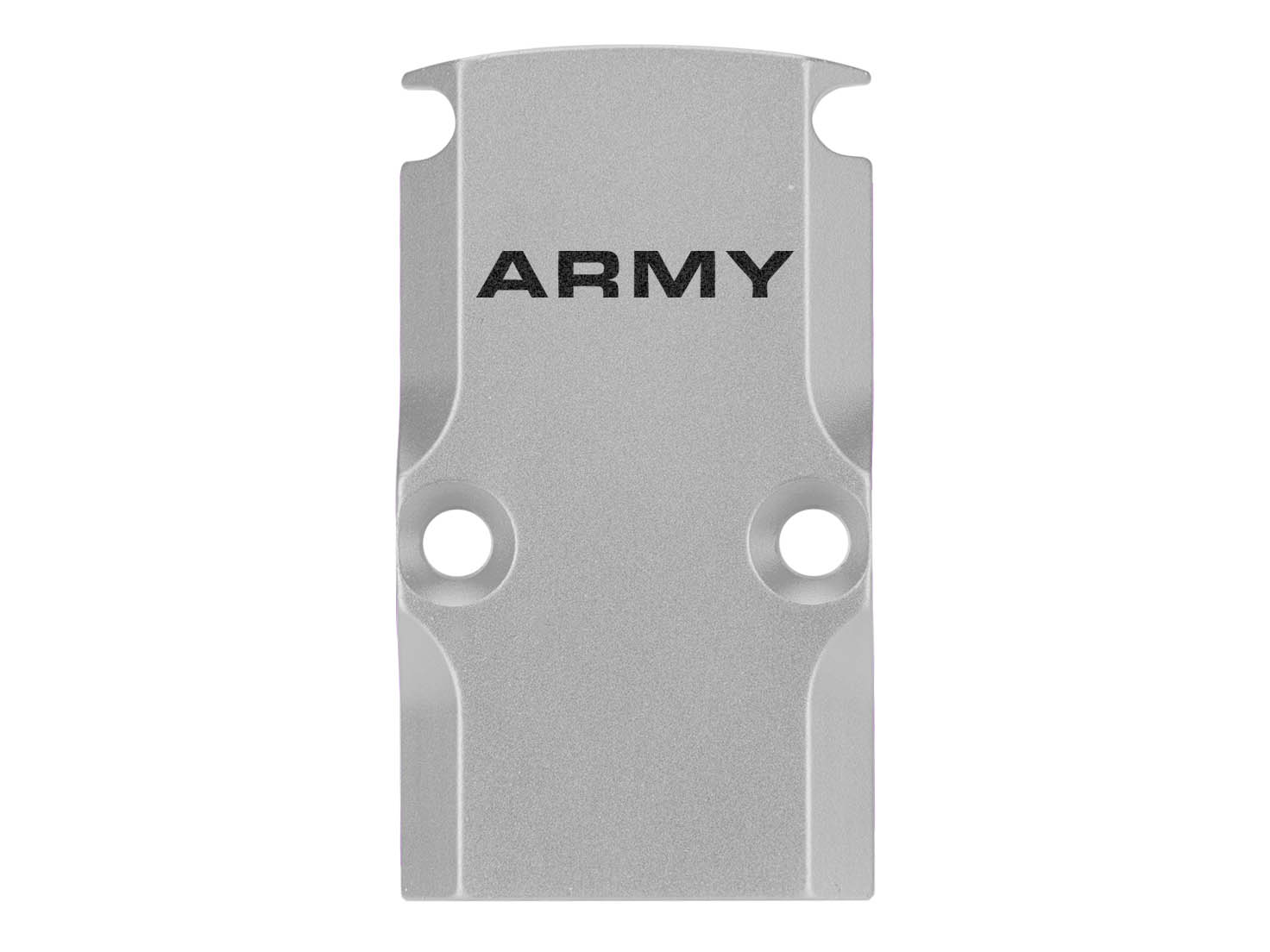 NDZ Glock 17 19 23 26 34 Gen 1-5 Aluminum RMR Cover Plate Engraved Silver - Picture 17 of 130