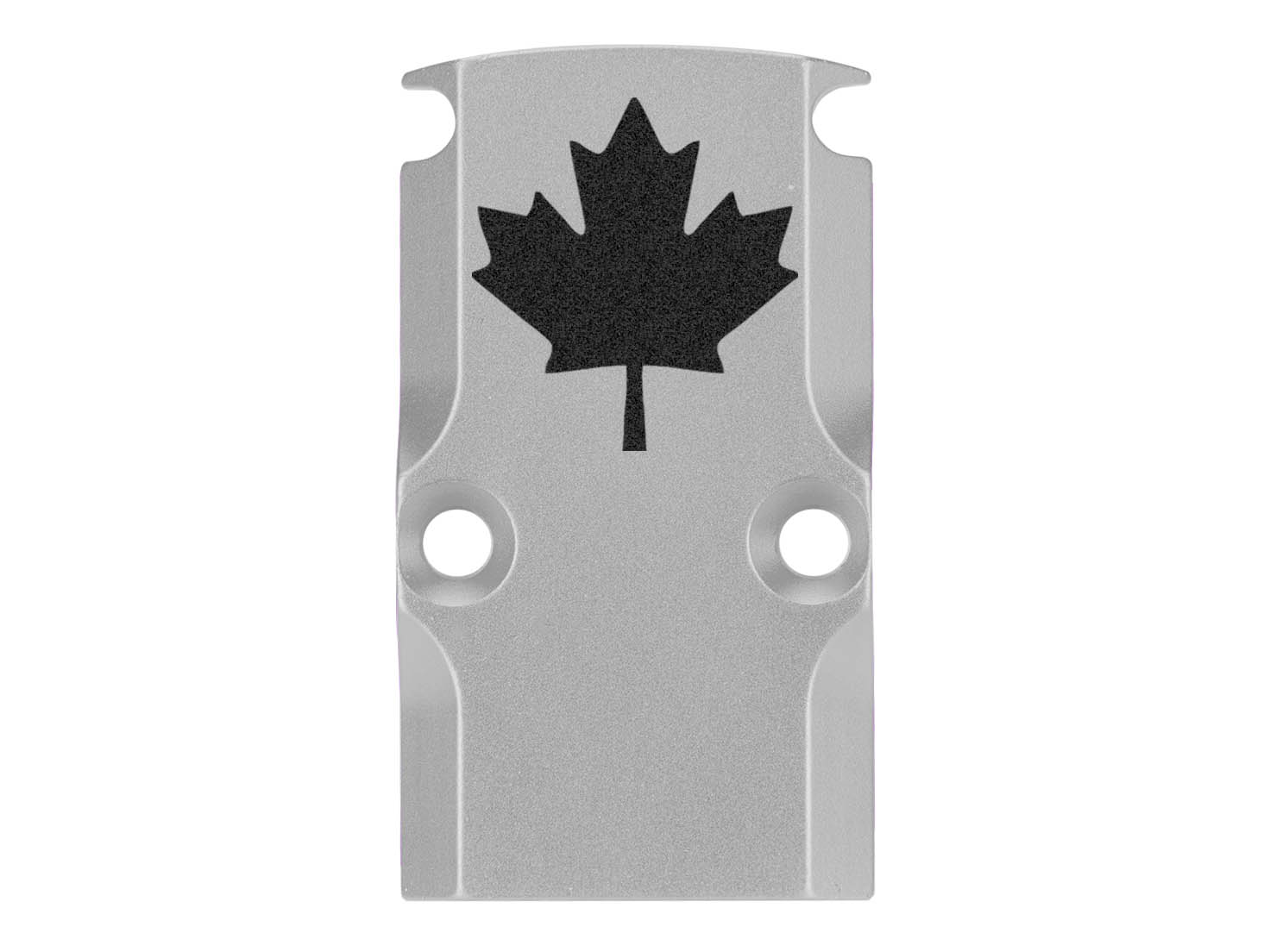 NDZ Glock 17 19 23 26 34 Gen 1-5 Aluminum RMR Cover Plate Engraved Silver - Picture 23 of 130