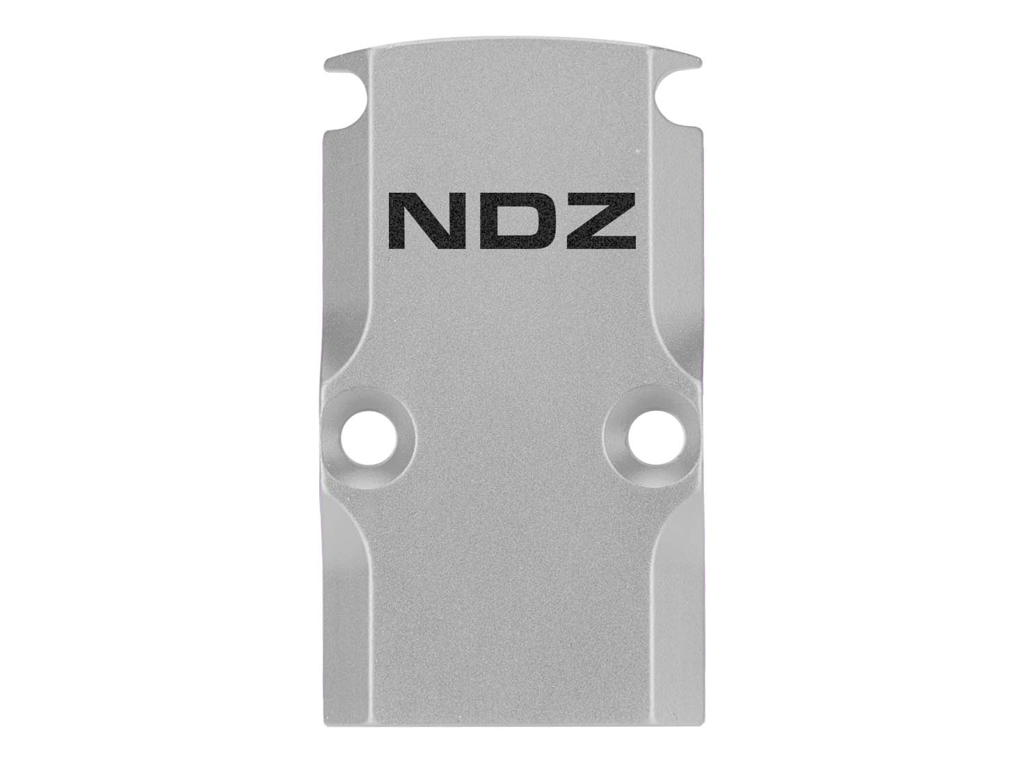 NDZ Glock 17 19 23 26 34 Gen 1-5 Aluminum RMR Cover Plate Engraved Silver - Picture 121 of 130