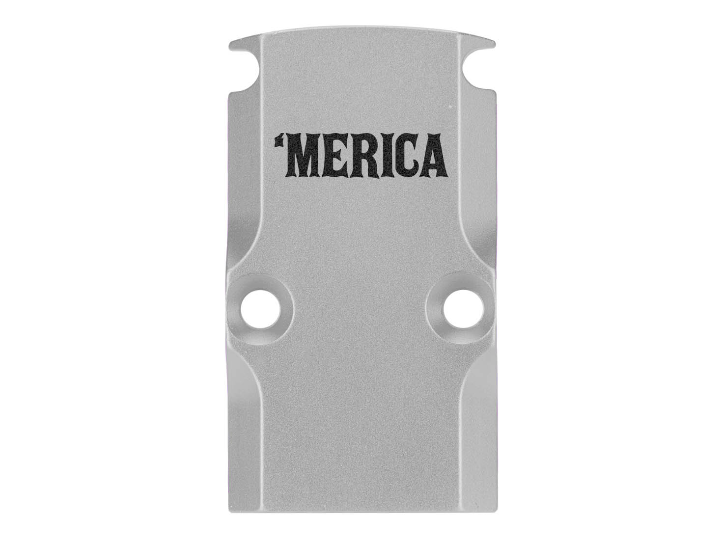NDZ Glock 17 19 23 26 34 Gen 1-5 Aluminum RMR Cover Plate Engraved Silver - Picture 126 of 130