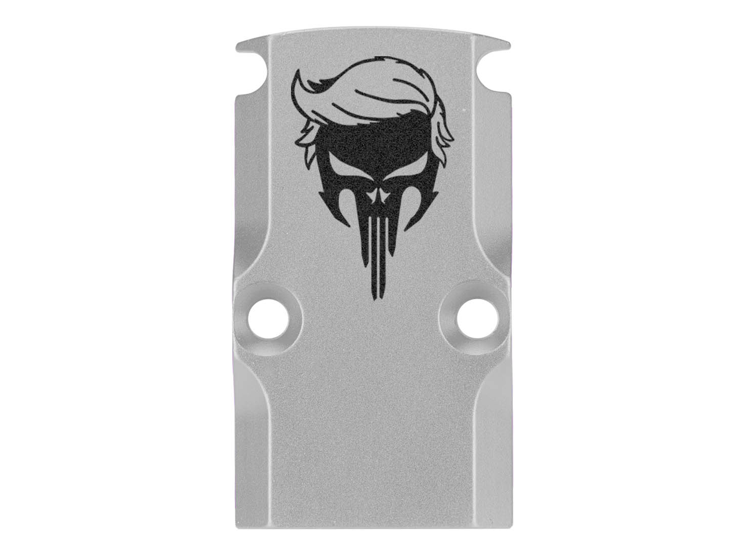 NDZ Glock 17 19 23 26 34 Gen 1-5 Aluminum RMR Cover Plate Engraved Silver - Picture 127 of 130
