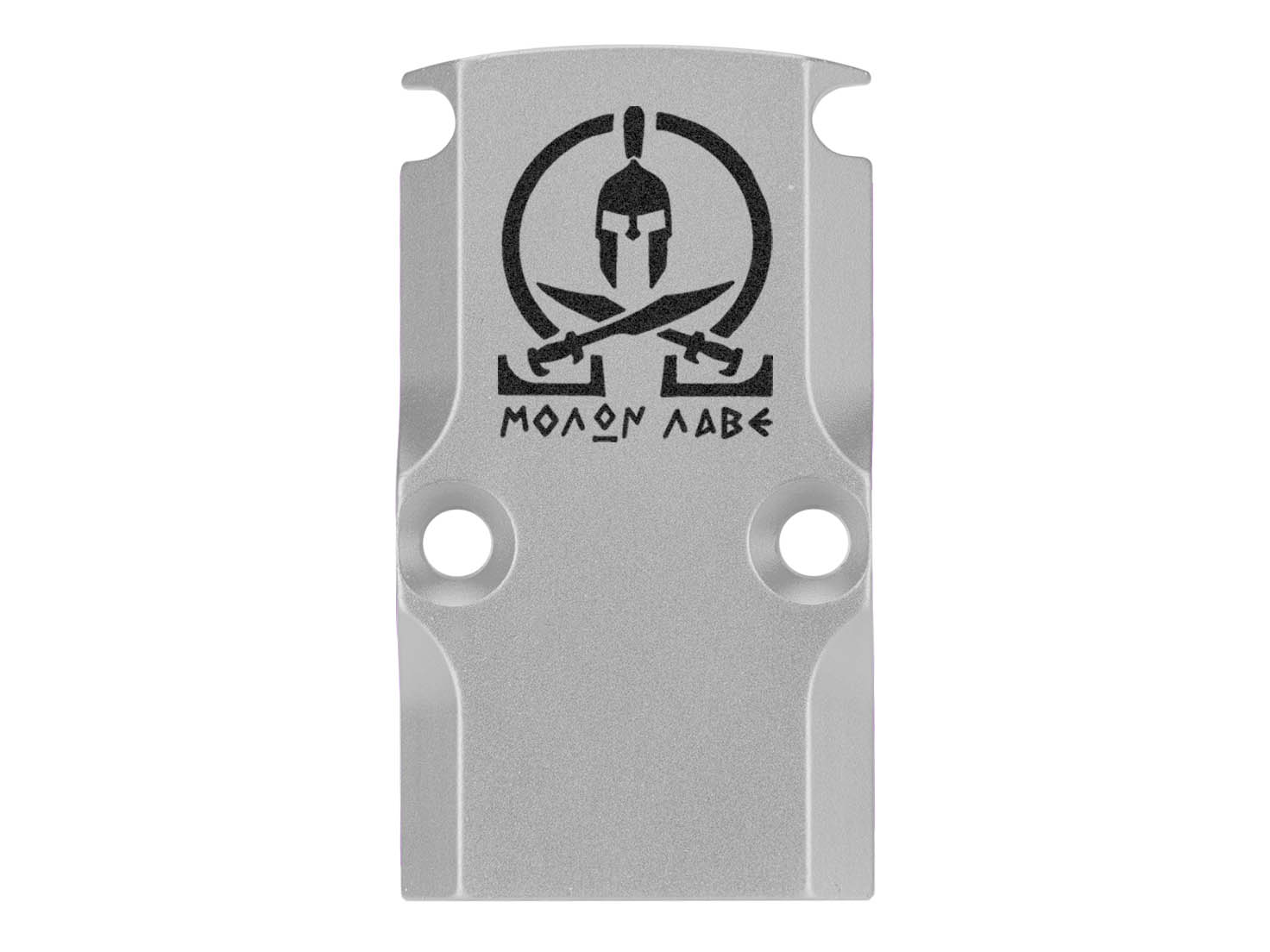 NDZ Glock 17 19 23 26 34 Gen 1-5 Aluminum RMR Cover Plate Engraved Silver - Picture 52 of 130