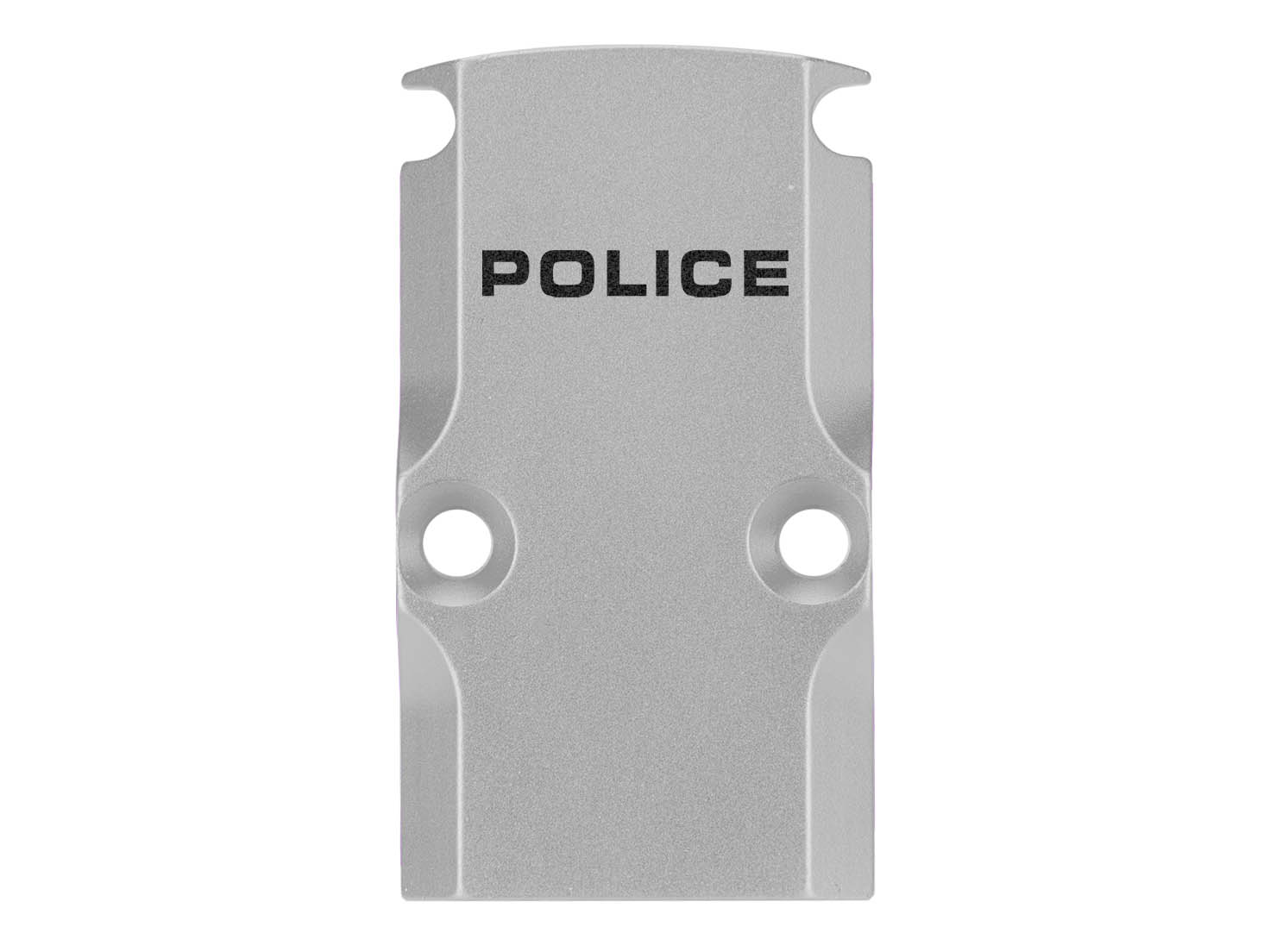 NDZ Glock 17 19 23 26 34 Gen 1-5 Aluminum RMR Cover Plate Engraved Silver - Picture 55 of 130
