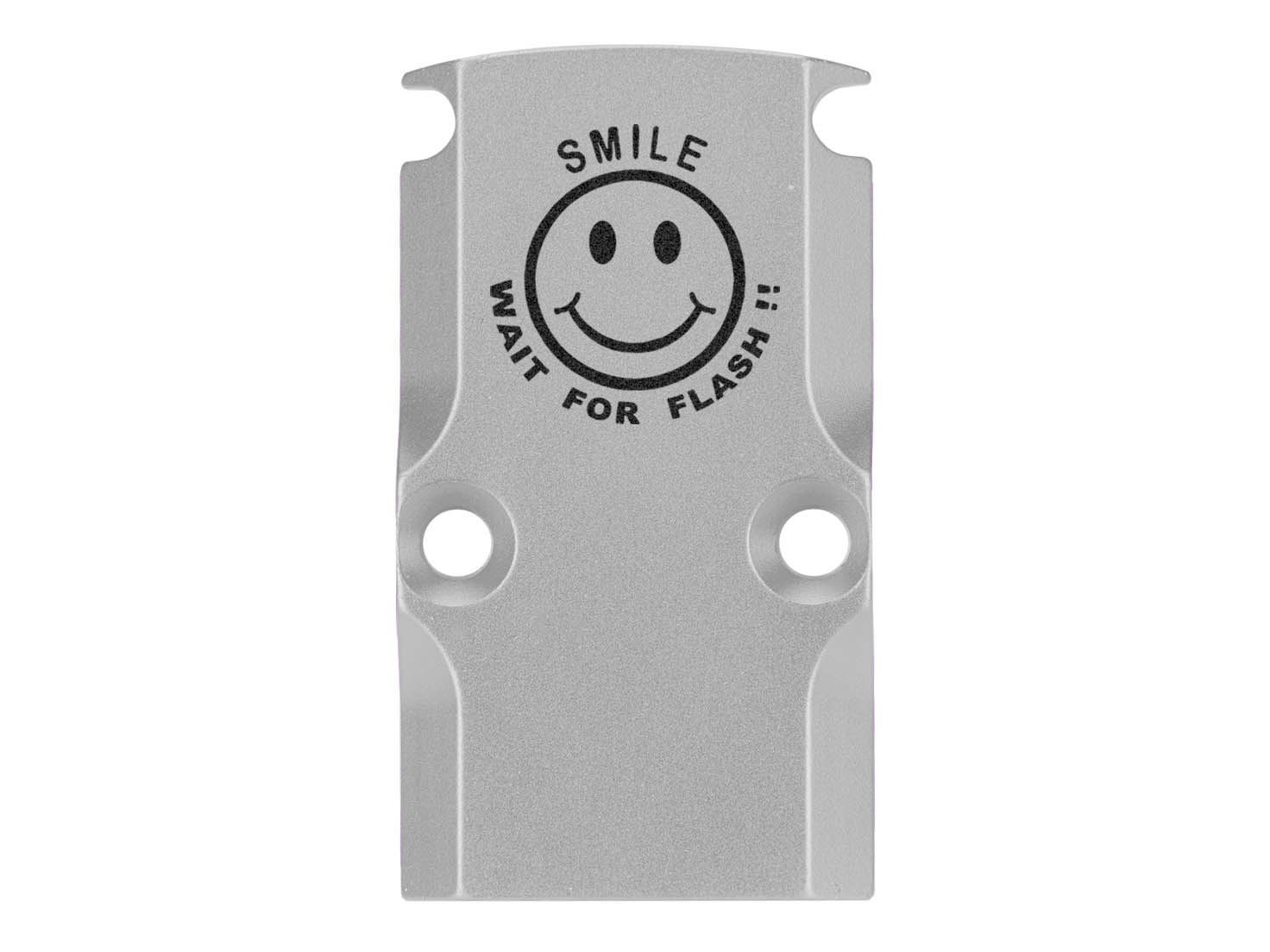 NDZ Glock 17 19 23 26 34 Gen 1-5 Aluminum RMR Cover Plate Engraved Silver - Picture 63 of 130