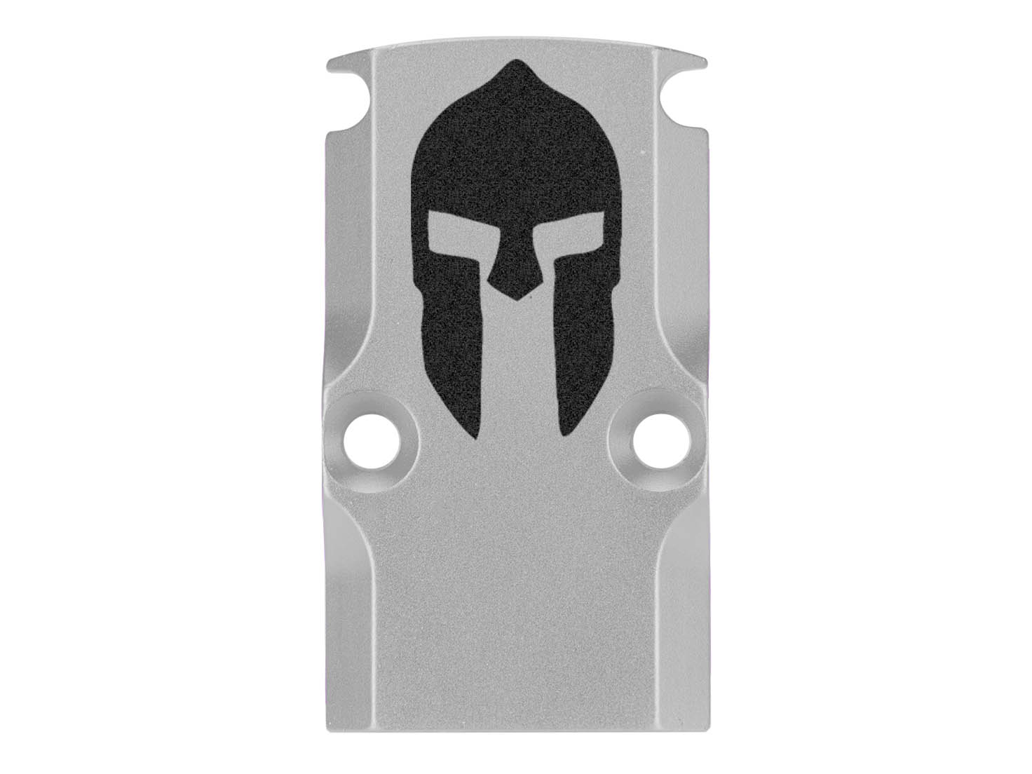 NDZ Glock 17 19 23 26 34 Gen 1-5 Aluminum RMR Cover Plate Engraved Silver - Picture 64 of 130