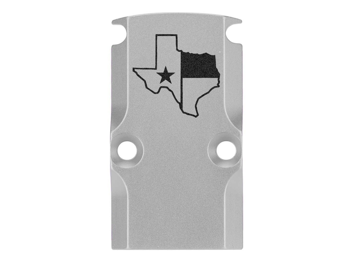 NDZ Glock 17 19 23 26 34 Gen 1-5 Aluminum RMR Cover Plate Engraved Silver - Picture 70 of 130