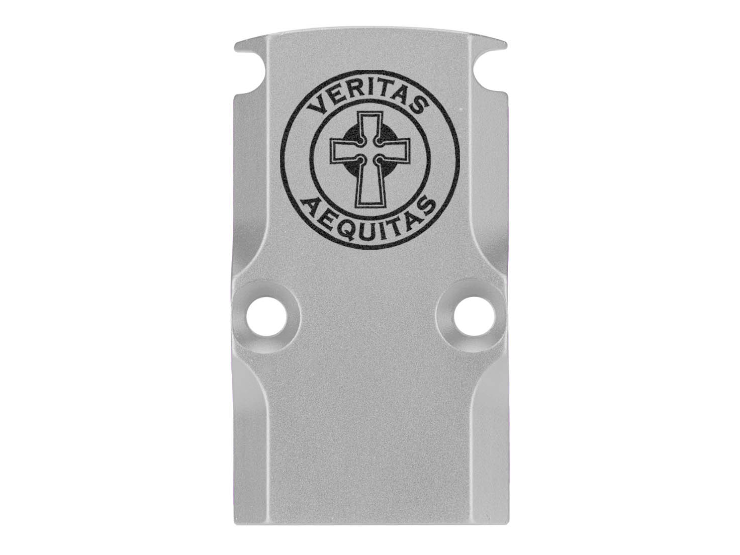 NDZ Glock 17 19 23 26 34 Gen 1-5 Aluminum RMR Cover Plate Engraved Silver - Picture 78 of 130