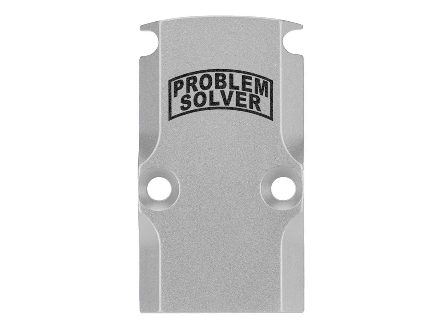 NDZ Glock 17 19 23 26 34 Gen 1-5 Aluminum RMR Cover Plate Engraved Silver - Picture 85 of 130