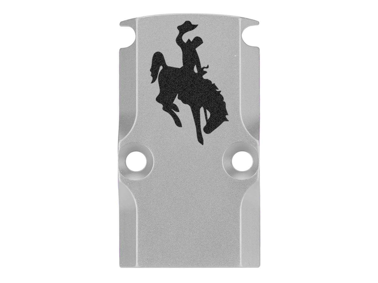 NDZ Glock 17 19 23 26 34 Gen 1-5 Aluminum RMR Cover Plate Engraved Silver - Picture 114 of 130