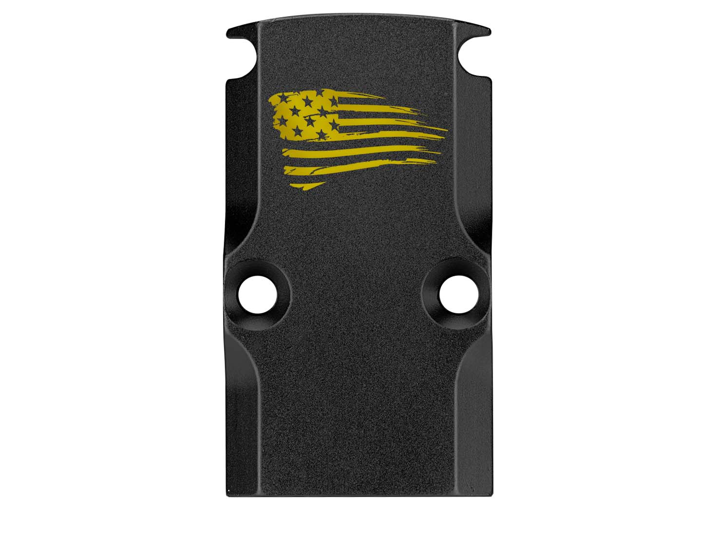 NDZ Glock RMR Slide Cover Plate for Gen 1-5 17 19 23 26 34 Aluminum Gold - Picture 50 of 69