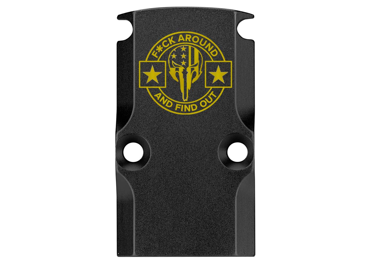 NDZ Glock RMR Slide Cover Plate for Gen 1-5 17 19 23 26 34 Aluminum Gold - Picture 55 of 69