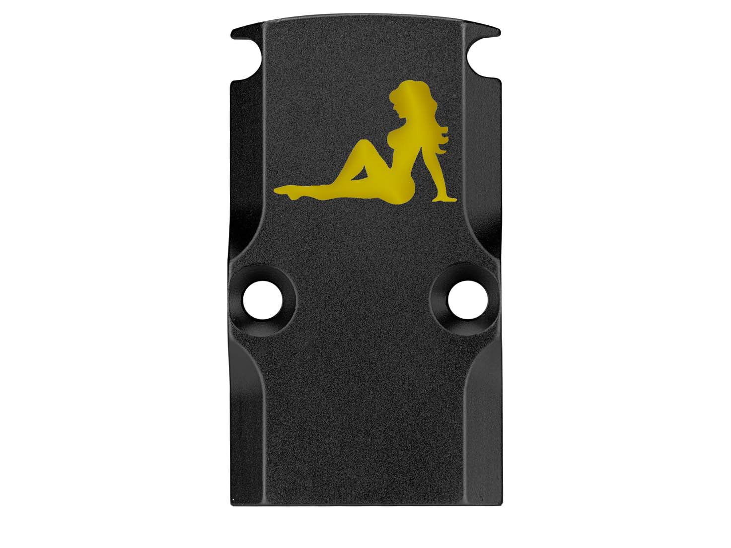 NDZ Glock RMR Slide Cover Plate for Gen 1-5 17 19 23 26 34 Aluminum Gold - Picture 28 of 69
