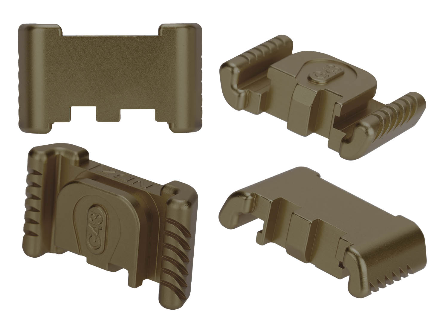 Slide Racker Back Plate for Glock 43 43X 48 Rack Assist Aluminum - Choose Color - Picture 21 of 41