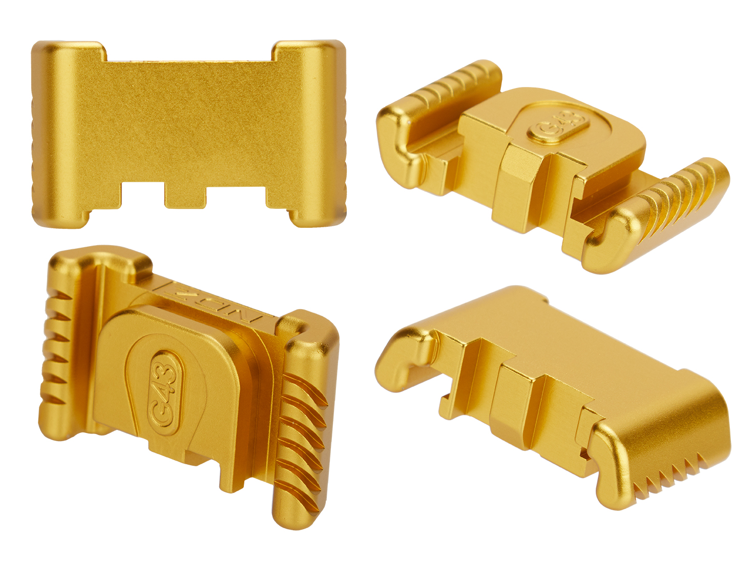 Slide Racker Back Plate for Glock 43 43X 48 Rack Assist Aluminum - Choose Color - Picture 36 of 41