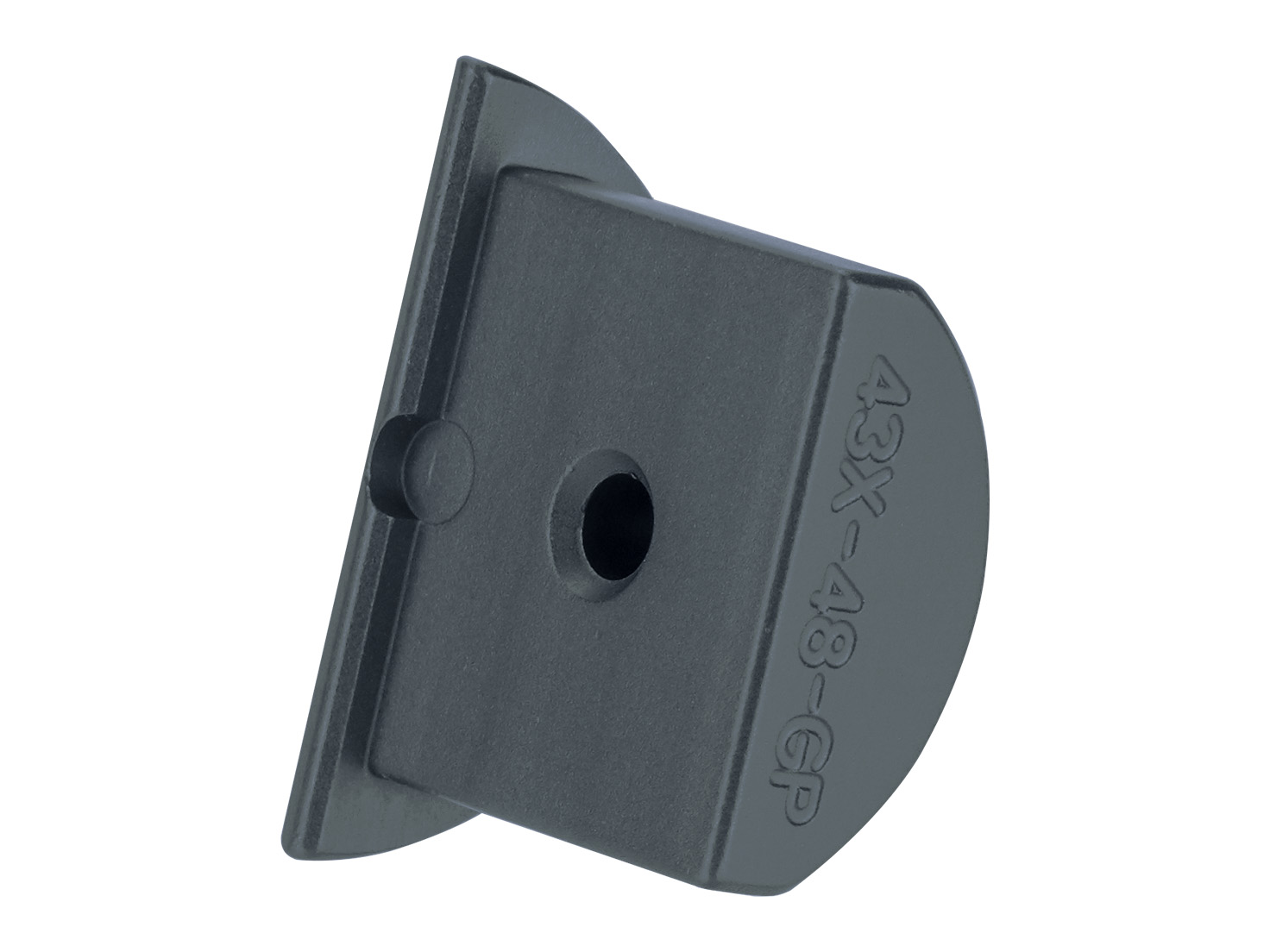 NDZ Glock 43X 48 9mm Grip Frame Slug Plug Aluminum USA Made Gun ...