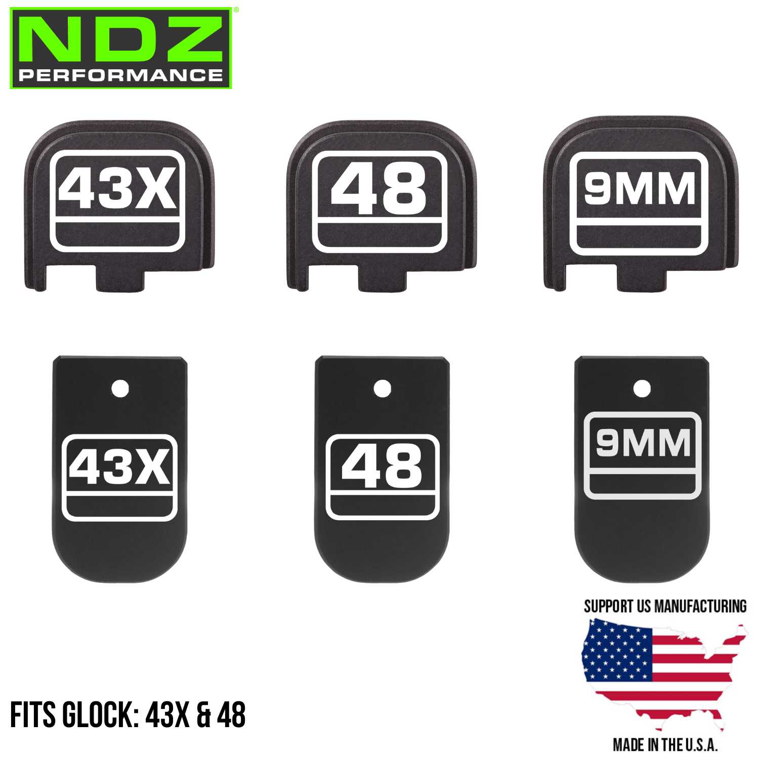 D51187 プレート NDZ Slide Cover Plate Magazine Plate Aluminum Engraved Models Fits
