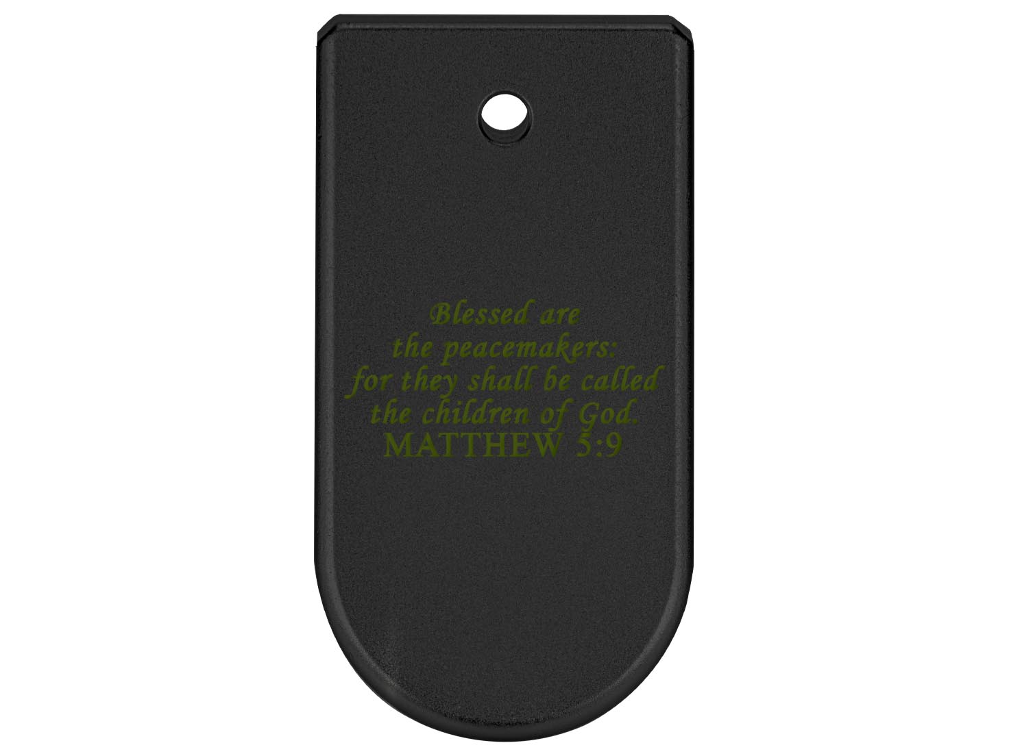 NDZ Glock 43X 48 Magazine Base Plate Extension Aluminum Black, ODG Engravings - Picture 10 of 70