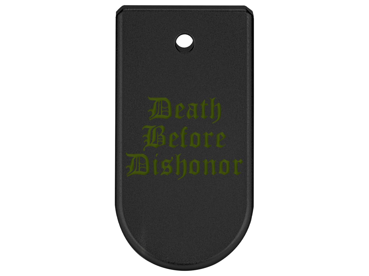 NDZ Glock 43X 48 Magazine Base Plate Extension Aluminum Black, ODG Engravings - Picture 14 of 70