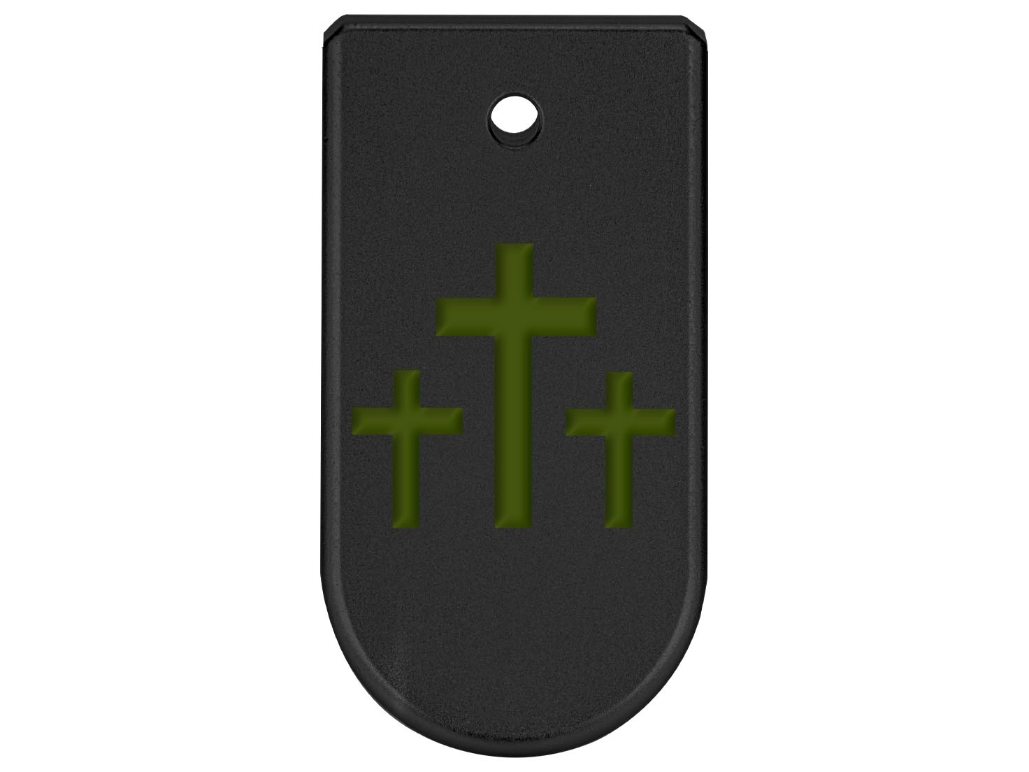 NDZ Glock 43X 48 Magazine Base Plate Extension Aluminum Black, ODG Engravings - Picture 45 of 70
