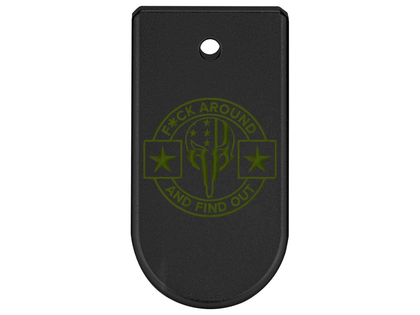 NDZ Glock 43X 48 Magazine Base Plate Extension Aluminum Black, ODG Engravings - Picture 56 of 70