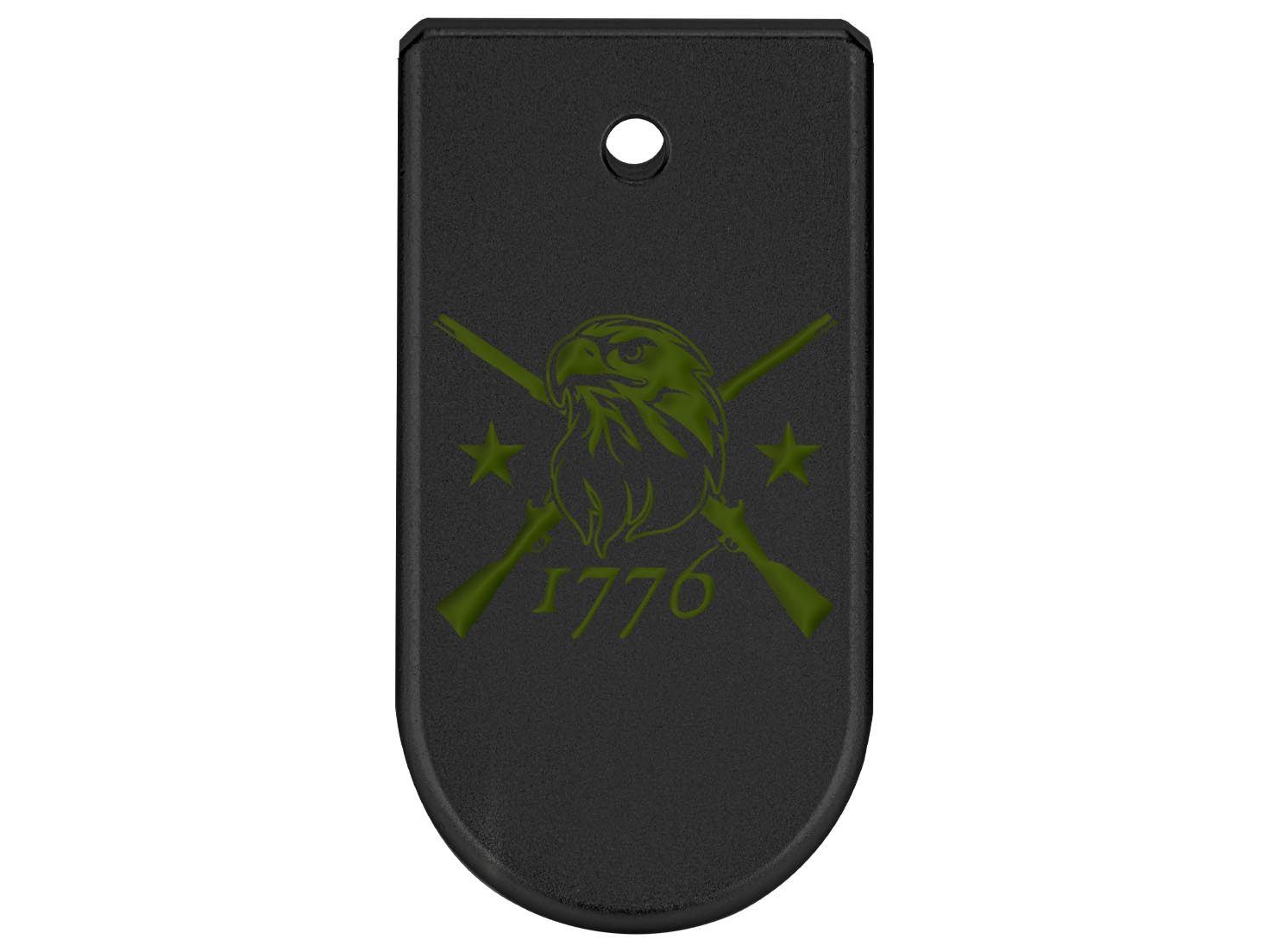 NDZ Glock 43X 48 Magazine Base Plate Extension Aluminum Black, ODG Engravings - Picture 62 of 70