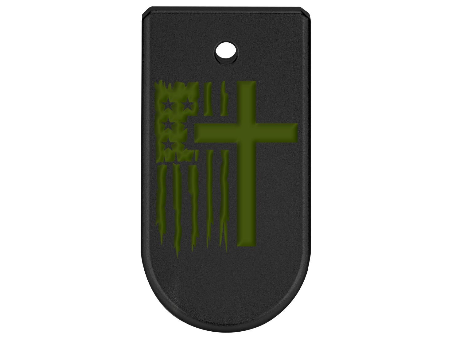 NDZ Glock 43X 48 Magazine Base Plate Extension Aluminum Black, ODG Engravings - Picture 63 of 70