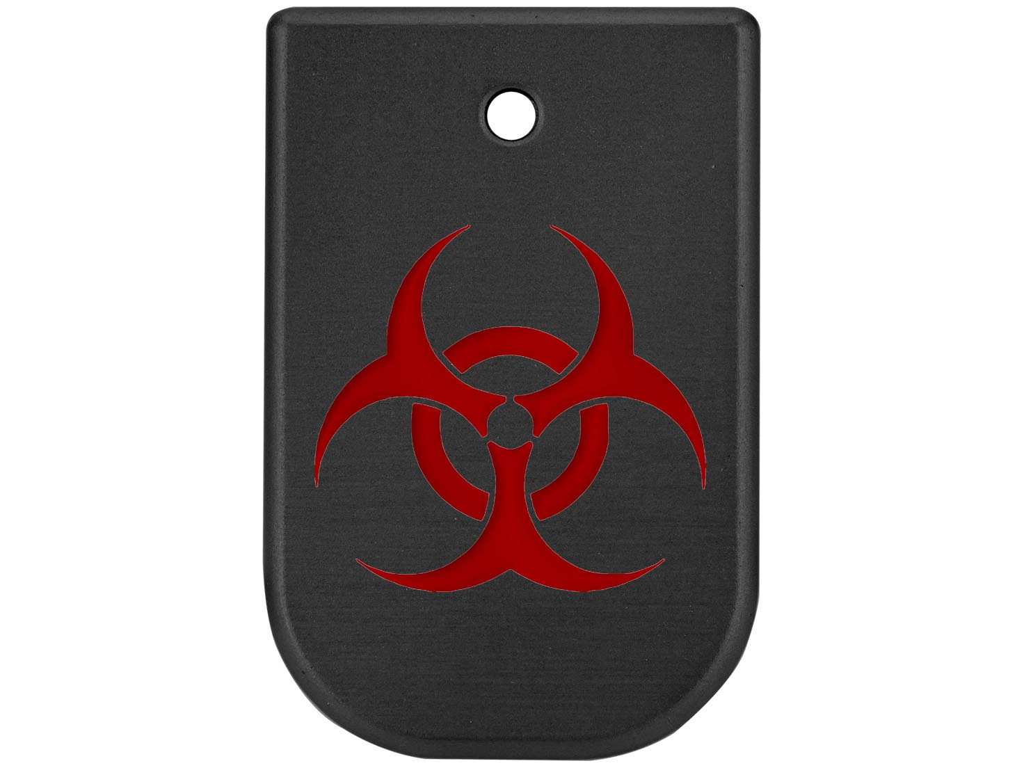 NDZ Glock Gen 5 17 19 22 23 34 45 47 Magazine Base Plate Aluminum Red Engraved - Picture 12 of 71