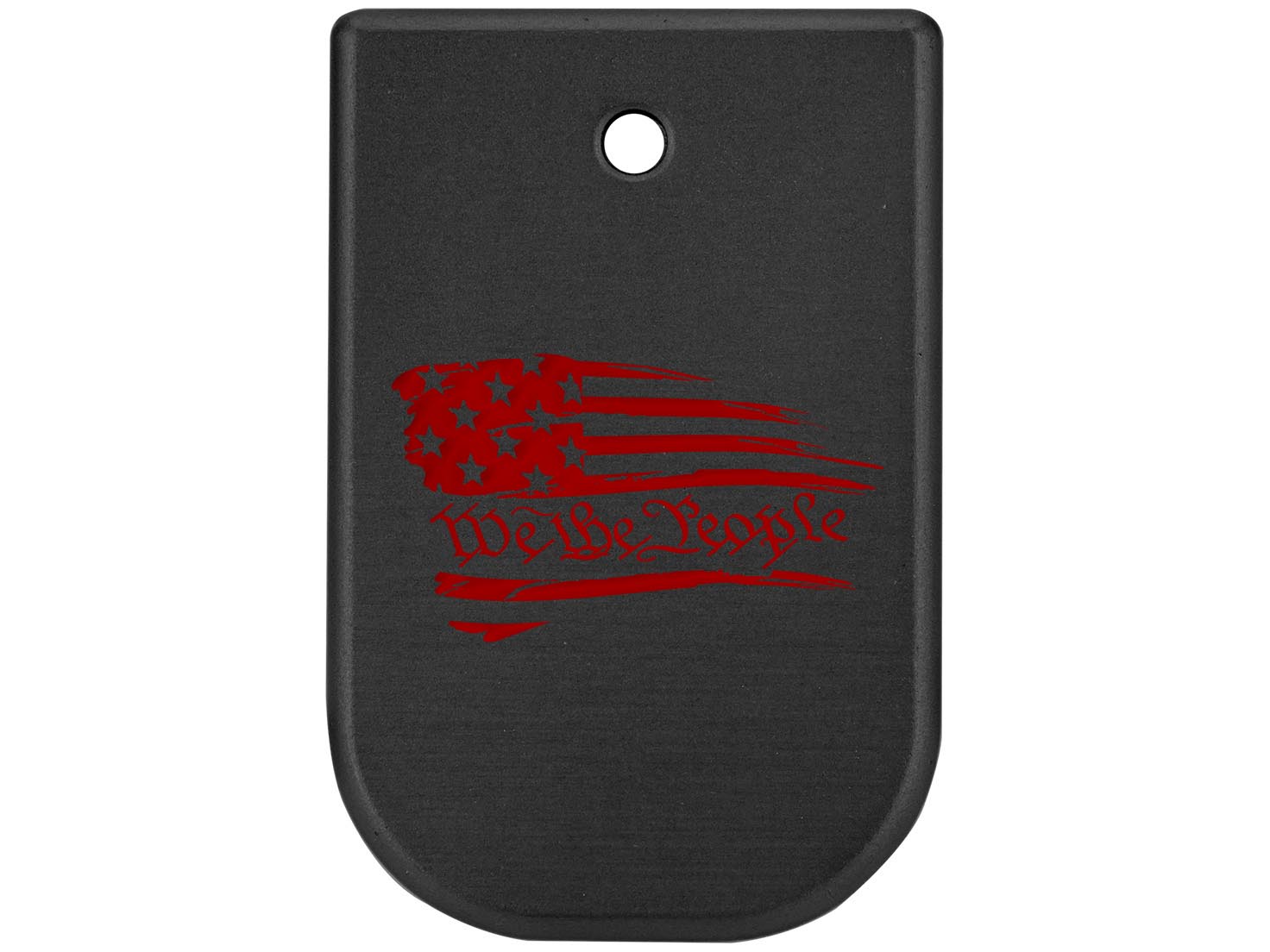 NDZ Glock Gen 5 17 19 22 23 34 45 47 Magazine Base Plate Aluminum Red Engraved - Picture 48 of 71