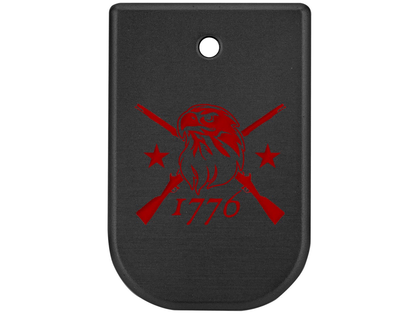NDZ Glock Gen 5 17 19 22 23 34 45 47 Magazine Base Plate Aluminum Red Engraved - Picture 63 of 71
