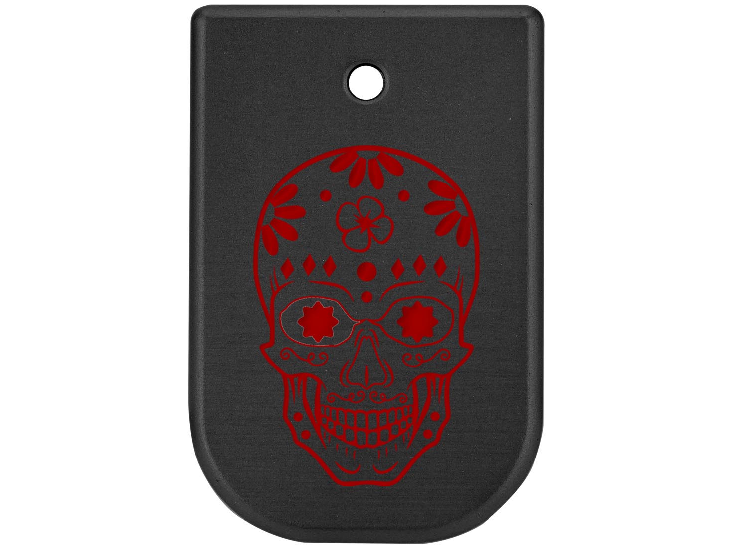 NDZ Glock Gen 5 17 19 22 23 34 45 47 Magazine Base Plate Aluminum Red Engraved - Picture 67 of 71